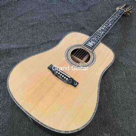 Custom Deluxe Dreadnought MT D45 Acoustic Guitar Spruce Top
