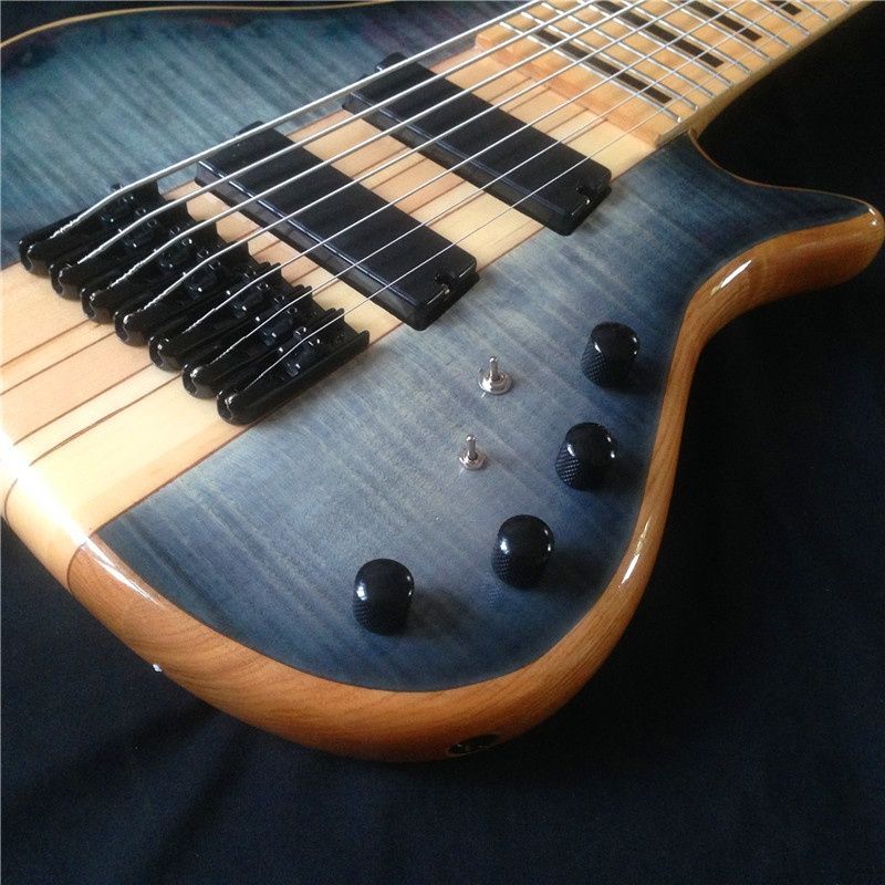 One Piece ELM Body 7 Strings Bass Guitar