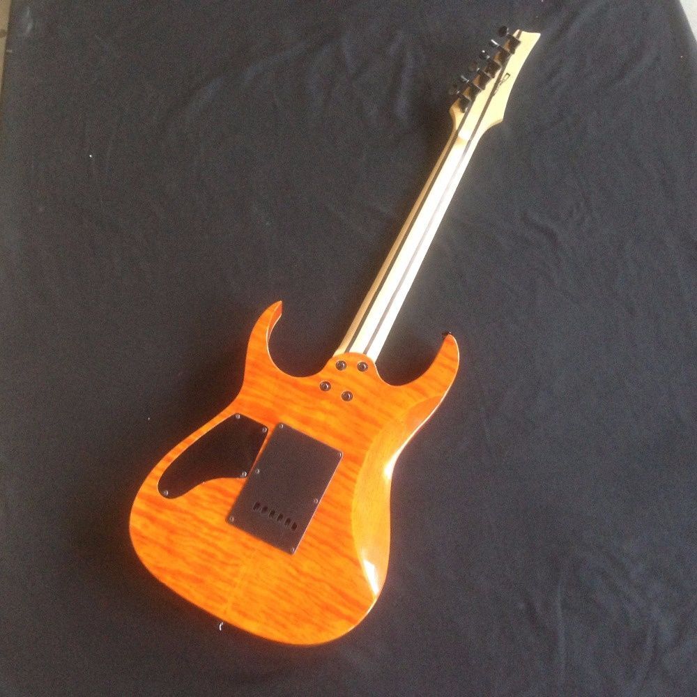 Orange Red Electric Guitar Clouds