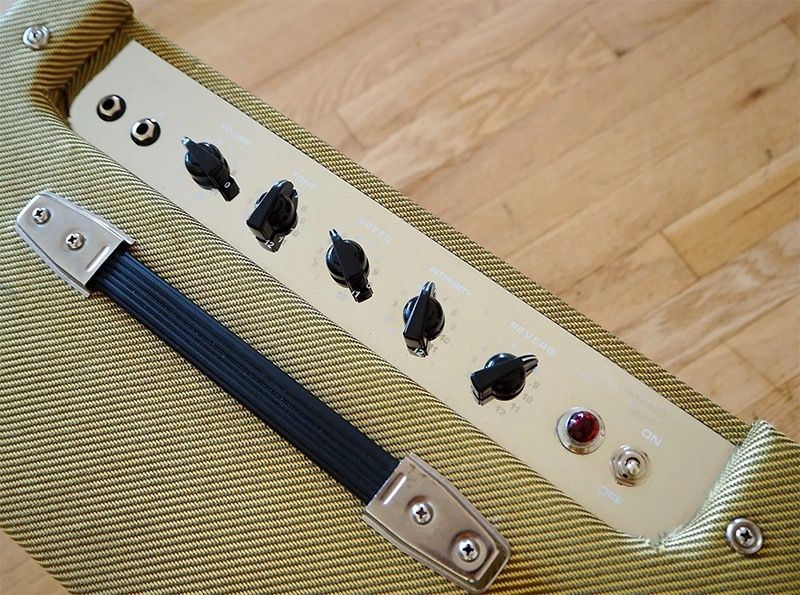 Ampli Guitare électrique 15W SubZero - Look Tweed Vintage, Haut-parleur 6.5", Sortie Casque