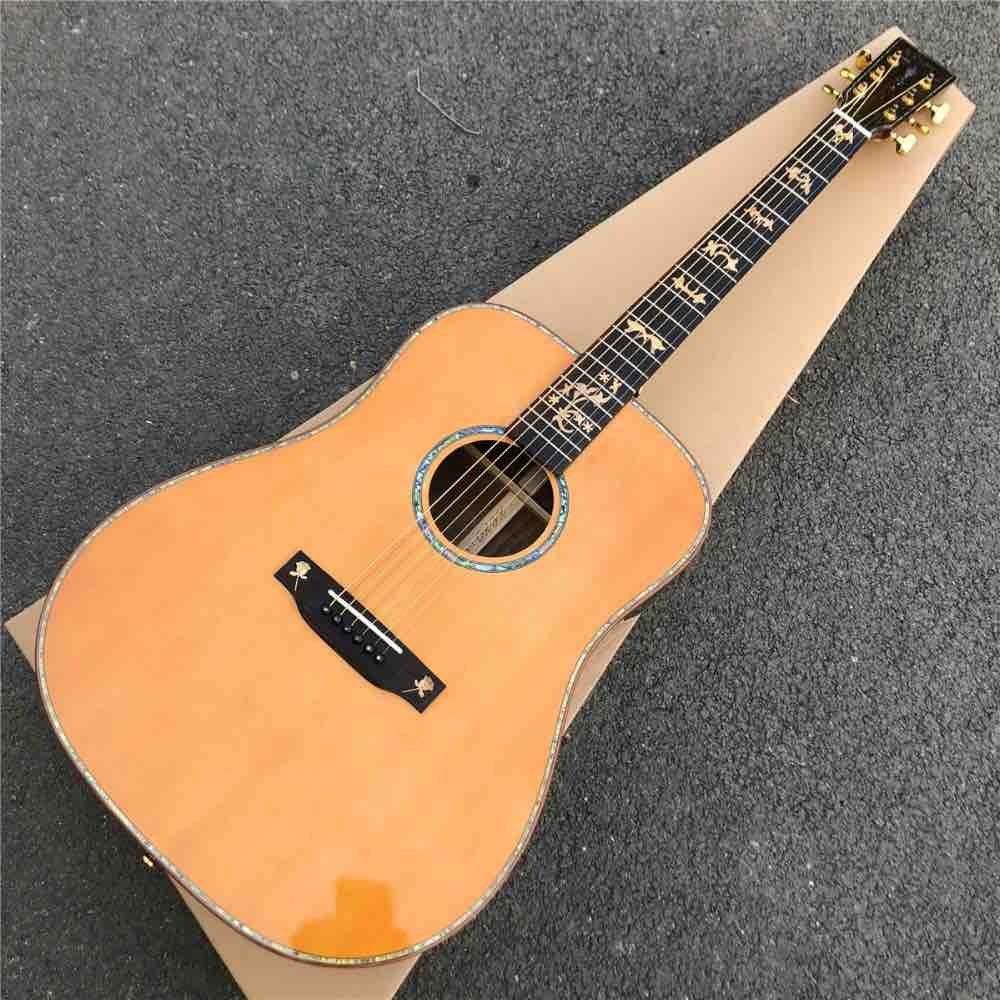 Solid Cedar Top D Style Acoustic Guitar with Fishman EQ