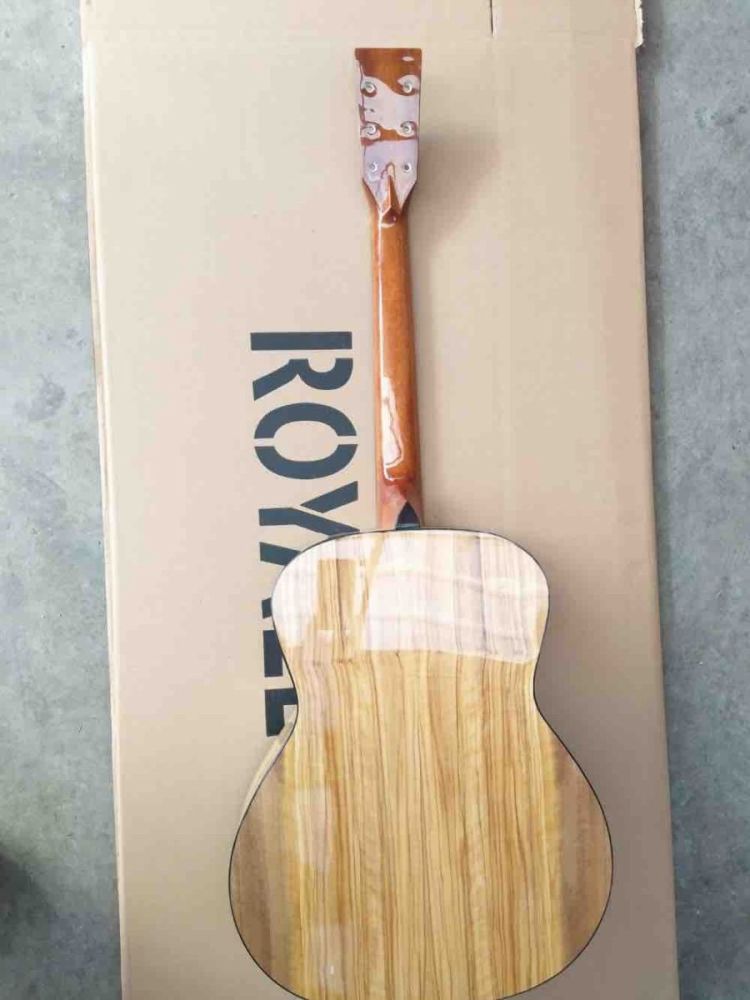 AAAA Handmade Solid Custom Olive Wood OM Style Acoustic Guitar