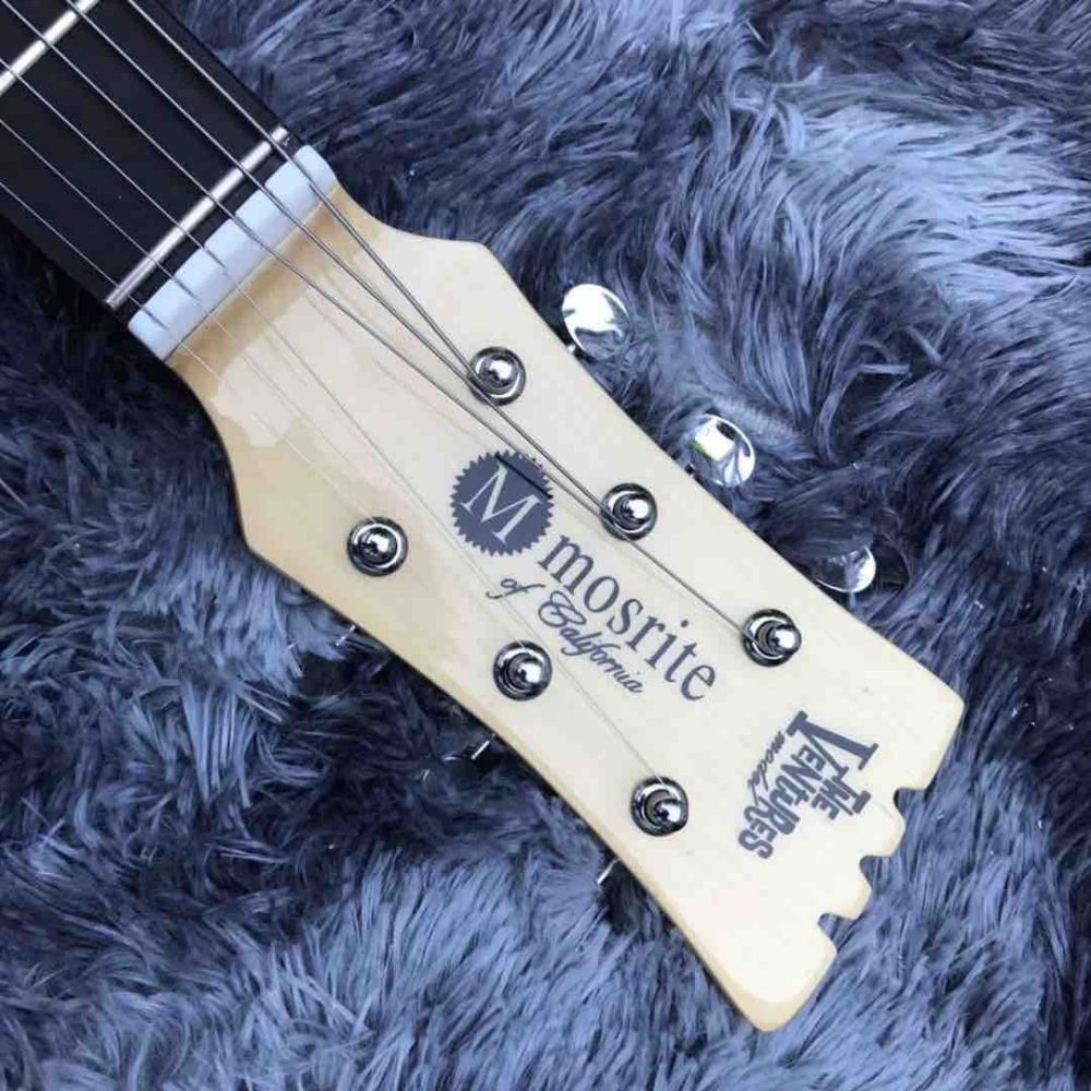 1966 Ventures Mosrite Zero Fret Jrm Johnny Ramone Sunburst Electric