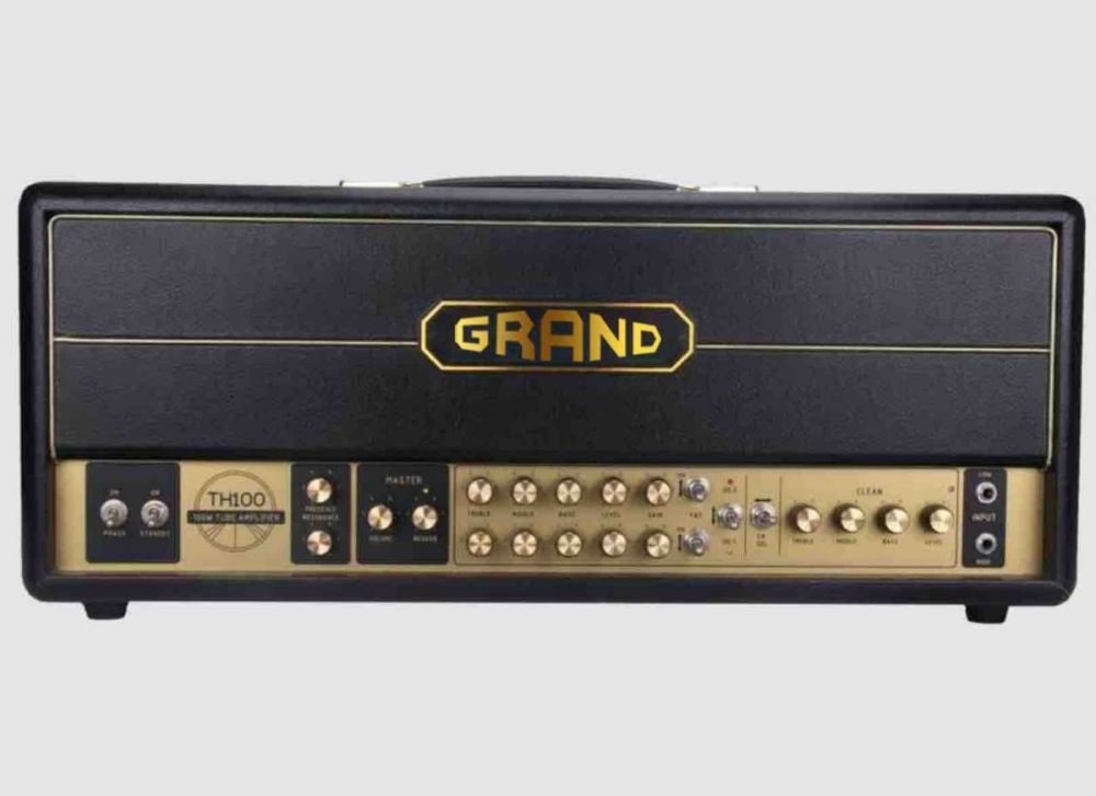 Grand Valve Tube Guitar Amplifier Head Jxs120 Style 100W in Black EL34