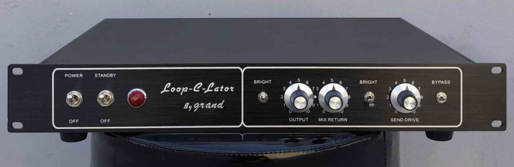 Custom Loop Tube Drive Grandlator Tube Buffered Effects Loop Owned by Grand Amplifier JJ Tubes