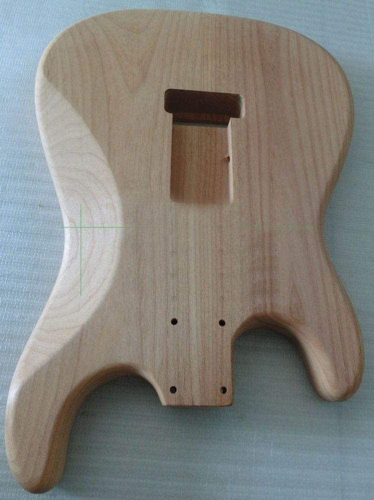 Alder Wood ST/SQ Guitar Body