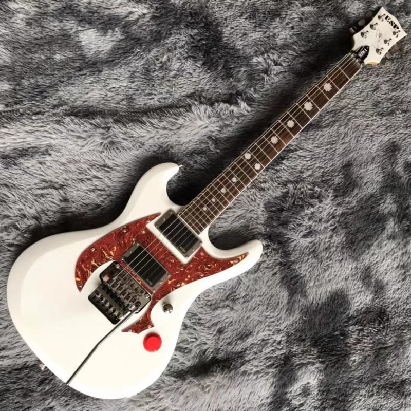 Custom G-RZK-1W Electric Guitar in White China OEM Custom Body RZ Guitar& Kits