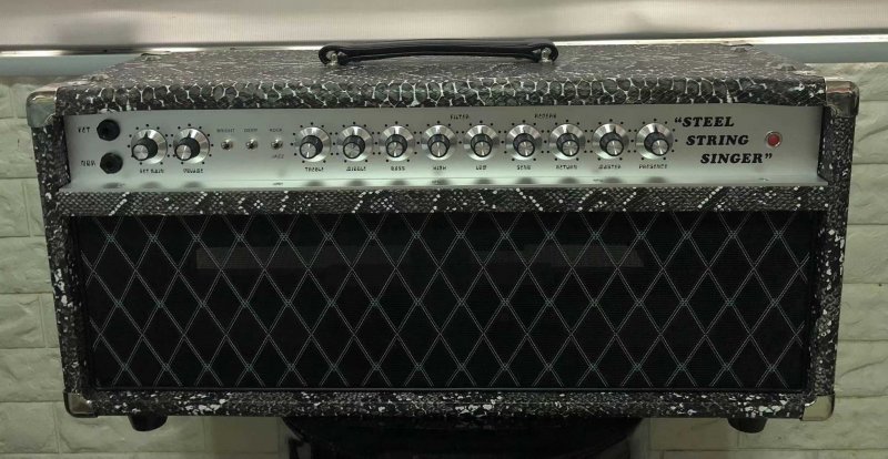 Custom D-Pedal Dumble Style SSS 100W Deluxe Handmade Guitar Amplifier Head Imported Snake Tolex JJ Tubes Vox Grill Cloth Accept OEM Electric Guitar Acoustic Guitar Pedal Valve Amplification