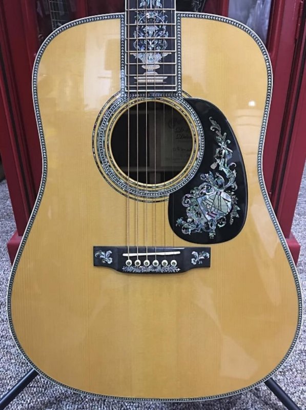Custom D100 Deluxe Brazlian, Cocobolo, Indian Solid Rosewood Acoustic Guitar