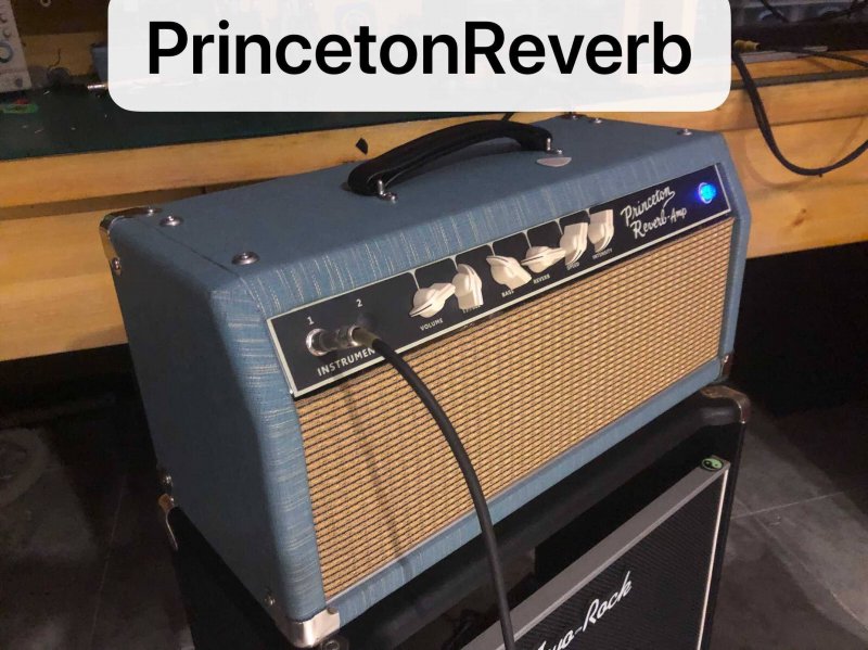 Custom 2022 NEW Grand Princeton Reverb Amp Guitar Amplifier Head Fender Clone