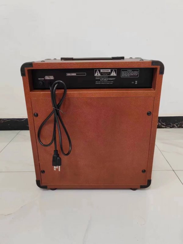 10" Speaker Electric Guitar Bass Amplifier 30W with Brown Color