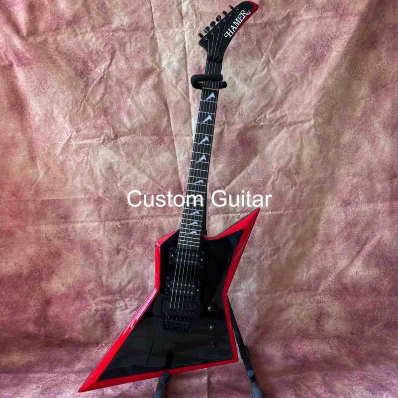Custom Grand Hamer Scepter Pointy Bow Tie Electric Guitar 1986