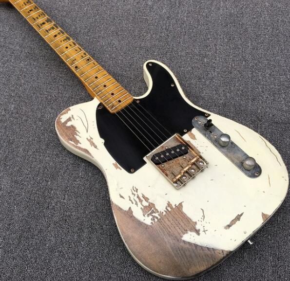 Tele Aged Relic Ash Body in White