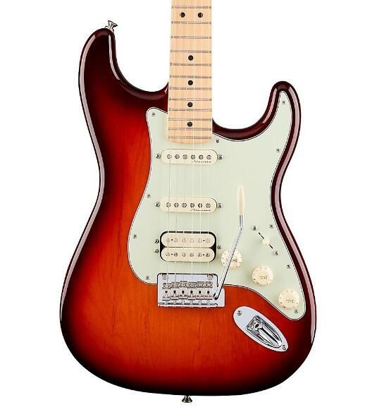 Deluxe HSS Strat with Maple Fingerboard