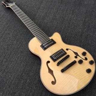 7 Strings Semi Hollow body Jazz Guitar
