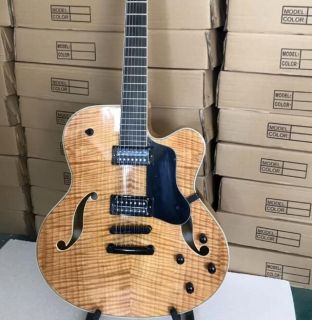 7 String Hollow Body Jazz Guitar