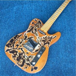 Kappaite Fire Sculpture TELE Electric Guitar
