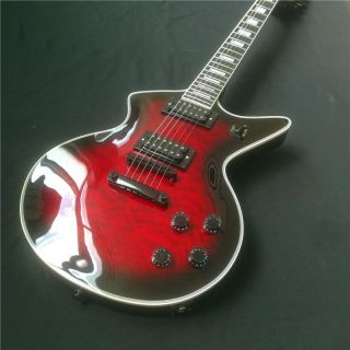 Clouds Striped Electric Guitar