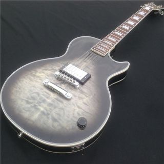 Custom ANS Clouds Striped LP Electric Guitar