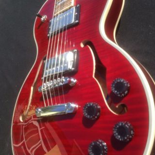 Limited Red JAZZ Double F hole