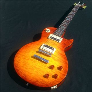 LP Guitar in Clouds Pattern