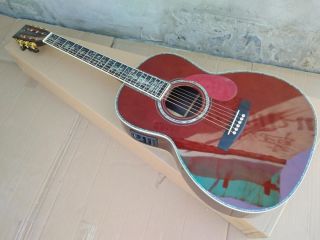Real Abalone Inlays 39“ 00042 Acoustic Guitar