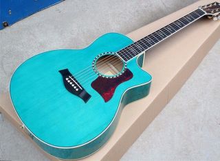 614 Cutaway Body Transparent Blue