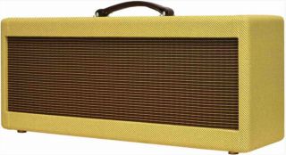 Narrow Panel High Power Style Tweed Guitar Amplifier Head Cabinet