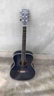 Custom guitar factory new top quality all solid spruce top OM acoustic guitar
