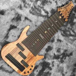 Custom 17 Strings Electric Bass Guitar Rosewood Fingerboard Mahogany Body Neck Customized Logo