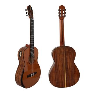 Yulong Guo Handmade Double Top KOA Body Concert Grade Classical Guitar Nut width 52MM String Scale 650MM