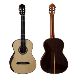 Yulong Guo Handmade Double Top Classical Guitar Model Chamber