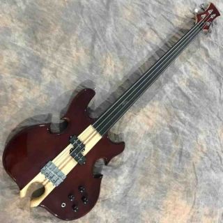 Custom Neck Through Body Cut-out Bottom Electric Bass Guitar