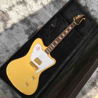 Custom Electric Guitar in Yellow