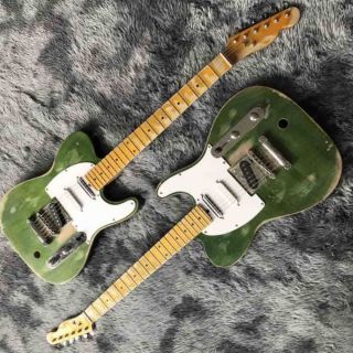 Grand Custom Status Quo Electric Guitar in Green