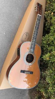 Custom OM42S Acoustic Guitar with Electronic 301