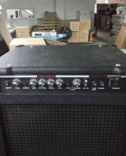 Custom Grand Bass Amplifier Combo150W Bright, Boost, Aux in 15 Inch Bass Speaker Guitar Amp Combo