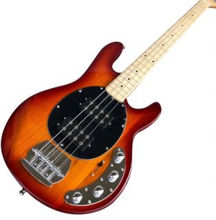 Custom 4 Strings Electric Bass Guitar MusicMan Guitar with Active ELECTRONICS Pickups in Sunburst