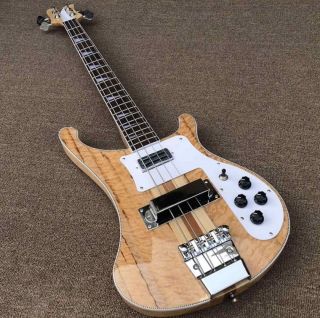 ​Custom Neck Through Body 4 Strings Rick 4003 Bass Electric Guitar