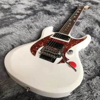 Custom Grand PES RZK1 Killer Switch Electric Guitar in White with Active Style Pickup