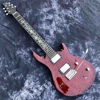 Custom Grand Flamed Maple Top Electric Guitar in Kinds Color