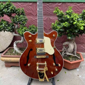 Custom Gret Electric Guitar G5422TG Electromatic Classic Hollow Body Double-Cut with Bigsby and Gold Hardware