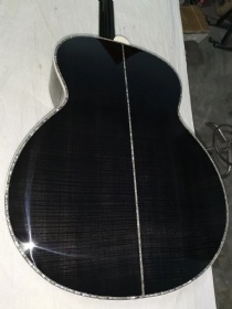 Custom AAAAA All Solid Flamed Maple Wood Guitar 43 Inches Jumbo Guitar Customized Design Acoustic Electric Guitar