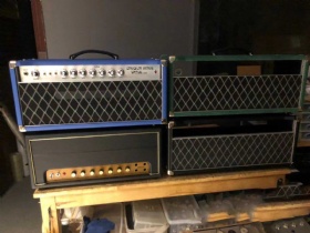 Overdrive Special Reverb 60W 2*6L6 5*12AX7 1*12AT7 Tubes