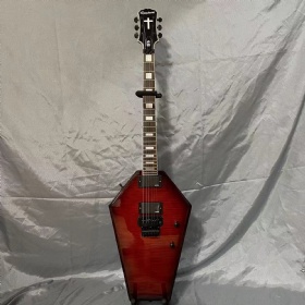 Custom EP Shape Quilted Maple Top Irregular Shape Electric Guitar