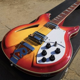 Custom Flamed Tiger Maple Veneer 381 Style Electric Guitar in Kinds Colors
