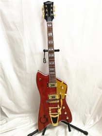 Custom Finish Electric Guitar Gloss Body Paint Jazz Tremolo Bridge