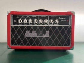 Custom Grand D-Dumble Handmade Value Tube Guitar Amplifier Head 20W Point to Point Amp Head in Red JJ Tubes 2 x EL84 Power 3 x 12ax7 Preamp with Loop