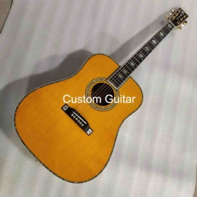 Custom 41 inch D body 1978 Kazuo K. Yairi Style Solid Cocobolo Back Side (Pre-Alvarez) Ebony Fingerboard Hand Crafted Acoustic Guitar