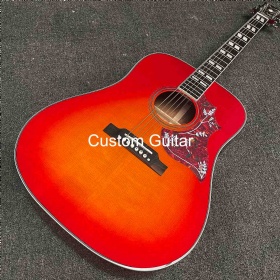 2023 Hummingbird DOVE 41 Inch Acoustic Guitar with Nitrolacquer and Real Neck Block Abalone can Add Pickup and OEM